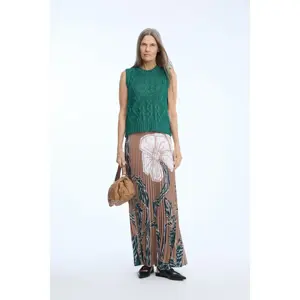 Munthe Taulla Print Caramel Skirt